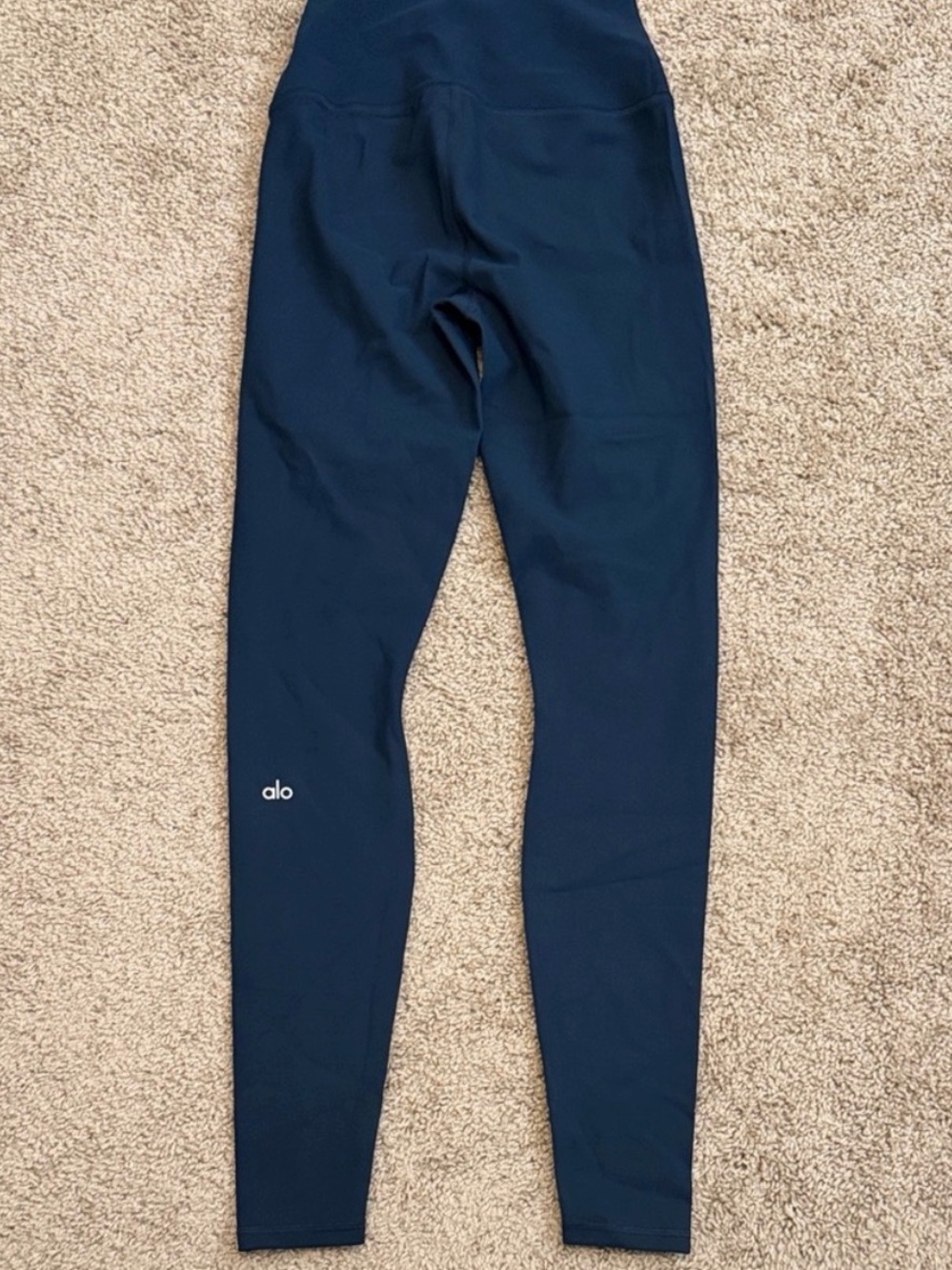 ALO Yoga High-Waist Navy Leggings